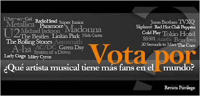 Vota en Que Artista Musical tiene mas fans en el Mundo? VOTACION+ARTISTA+MUSICAL+CON+MAS+FANS