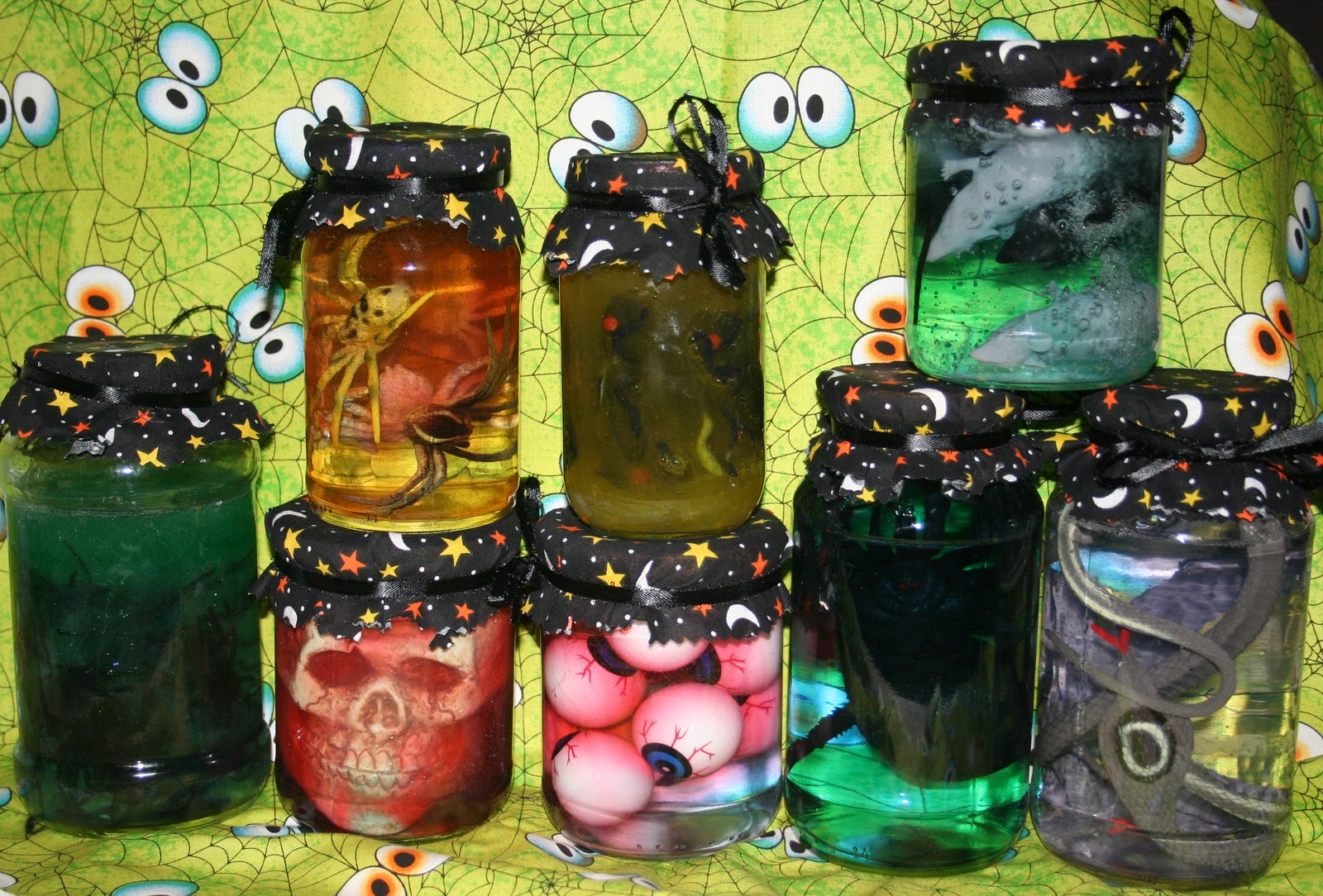 How to make specimen jars for halloween gail's blog