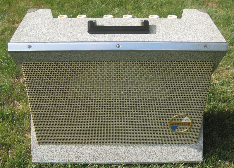 Craigslist Vintage Guitar Hunt Lafayette LA75 vintage tube Combo amp