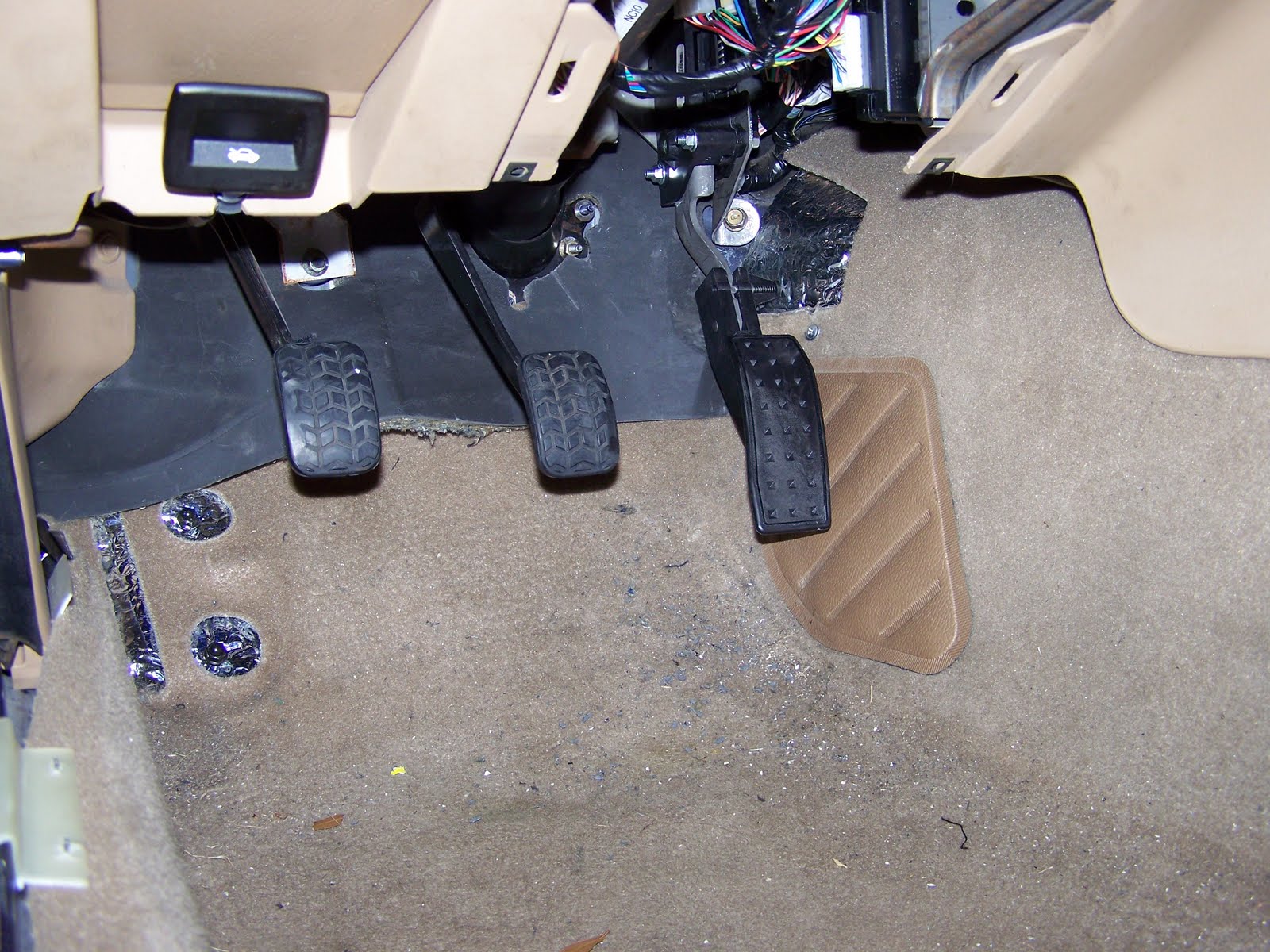 Brooksie's Miata build LS Drive by wire gas pedal install