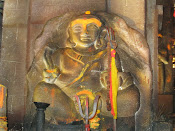 Inside work of Puja Mandap
