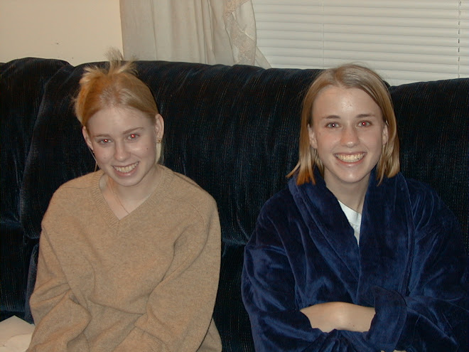 My Sister (left) and I (right)