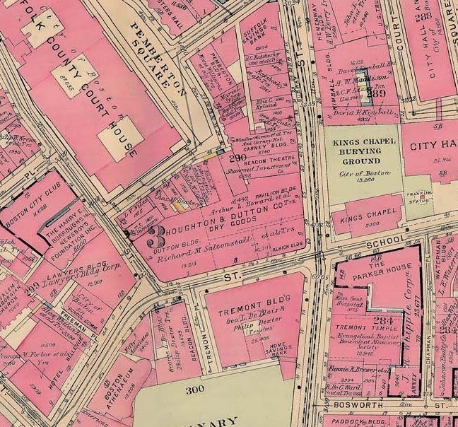 Shopping Days In Retro Boston Houghton & Dutton Company of Tremont Street