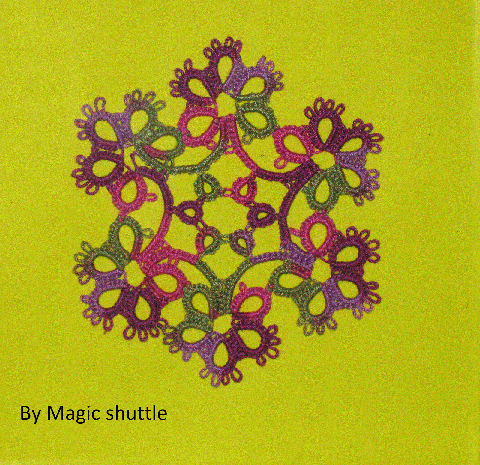 Tatting Patterns Tatting Adventures flower bouquet