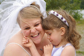 My daughter Kristina and I at my wedding