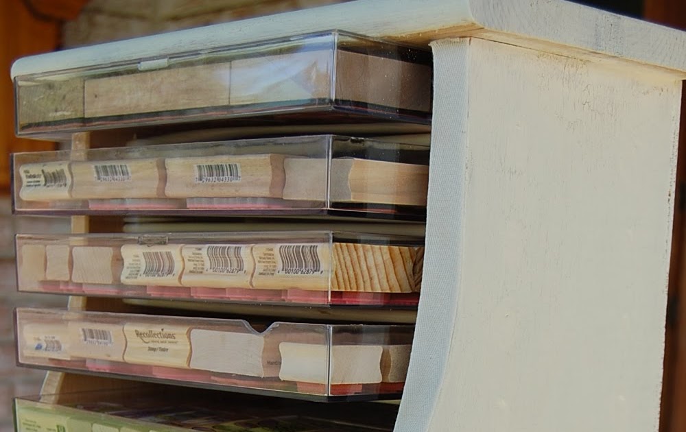 CRAFTY STORAGE Rubber Stamp storage by Kimberly