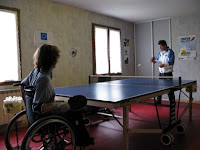 1er entrainement avec Tadek sur le Gerflor