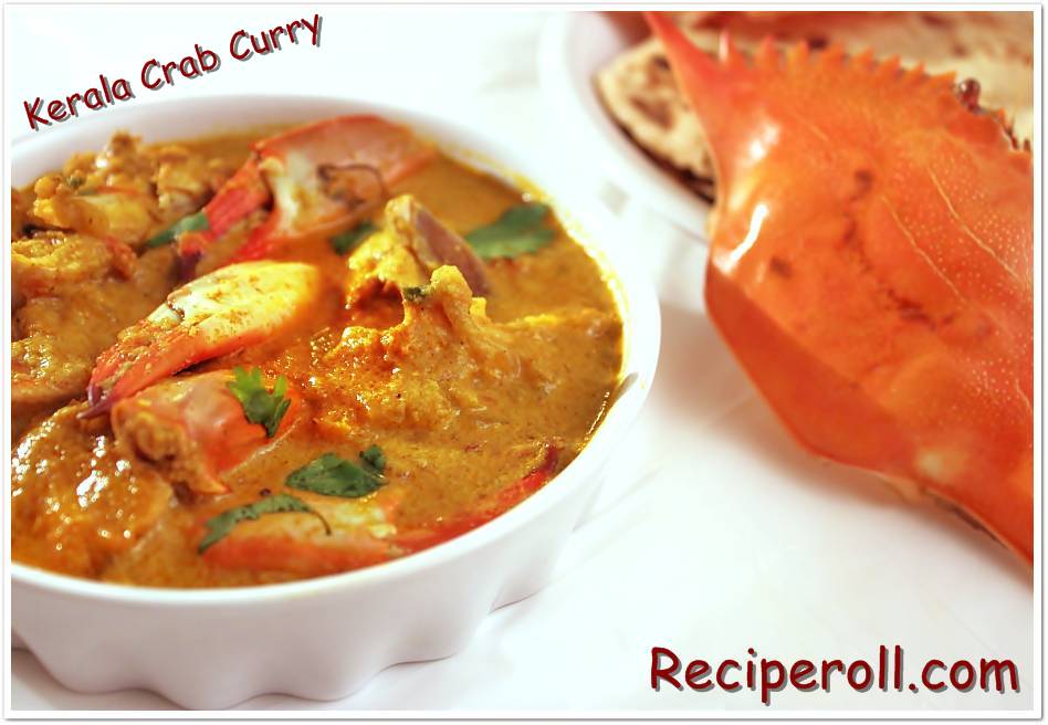 Crab Curry/Kerala Style Crab Curry in Coconut Milk