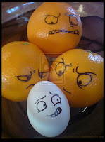 Muchos huevos con caritas Muchos huevos con caritas