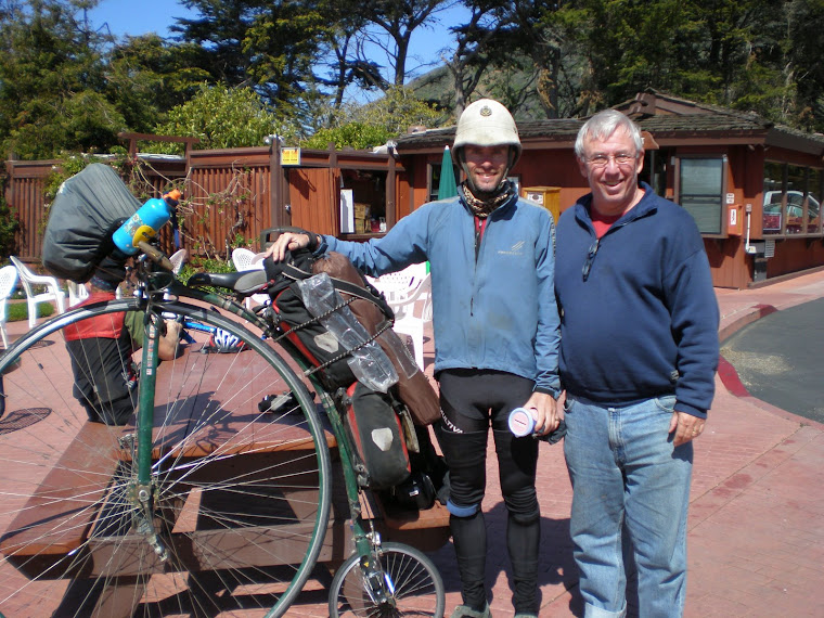 Mike and Joff in Big Sur - click on picture to link to end of story