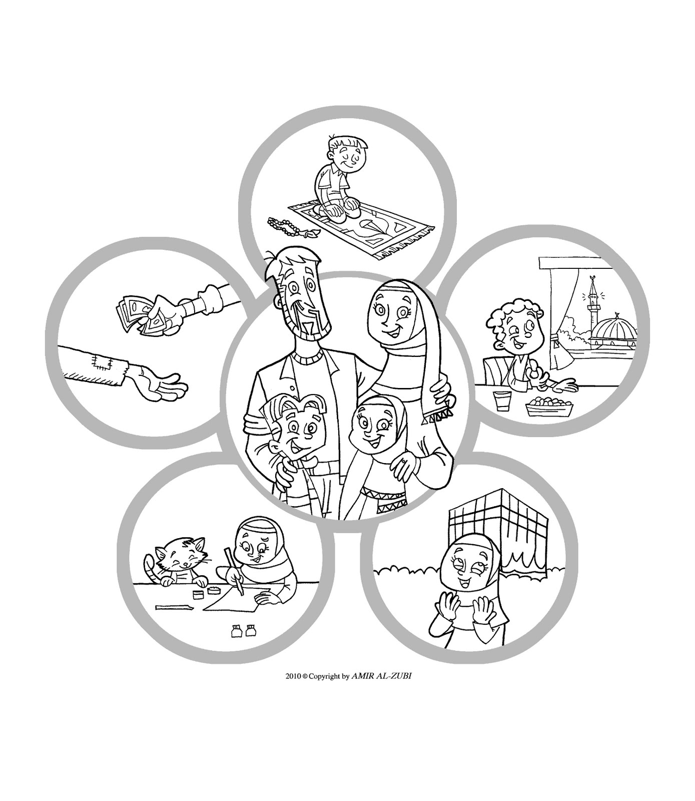 Children Praying Coloring Page Children Praying Coloring Page