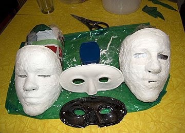 Cool Plaster Masks