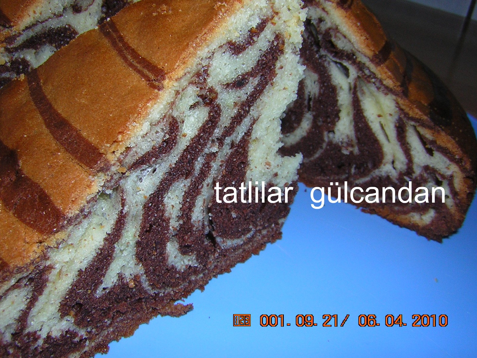 TATLILAR GÜLCANDAN ZEBRA KEK ;Nefis bir zebra kek tarifi