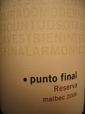 Punto Final Malbec