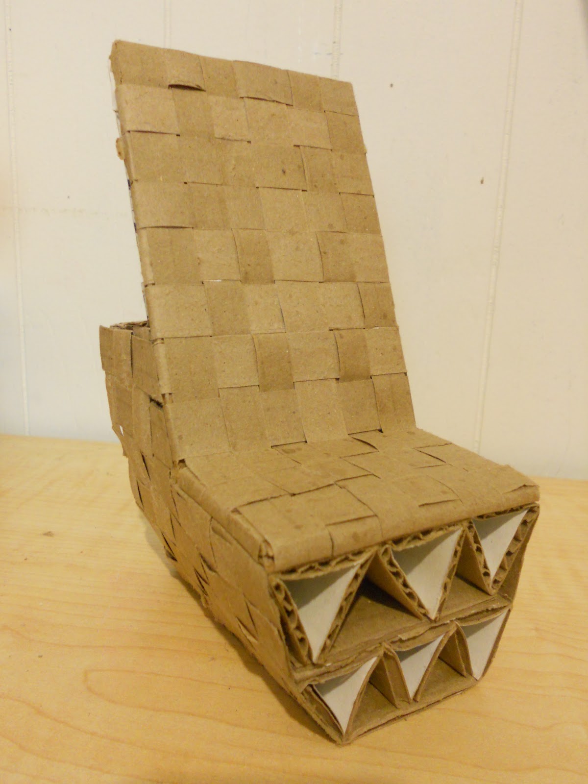 Create and Design cardboard chair