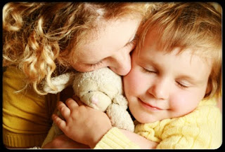 Parent Hugging Child