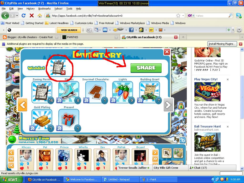 cityville zoning permit