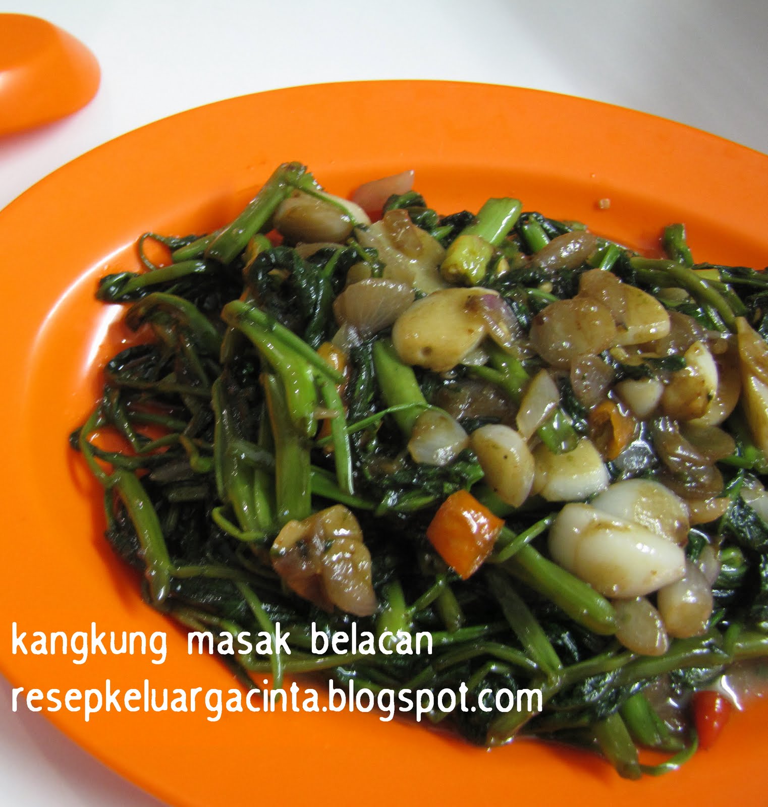 Kangkung Masak Belacan