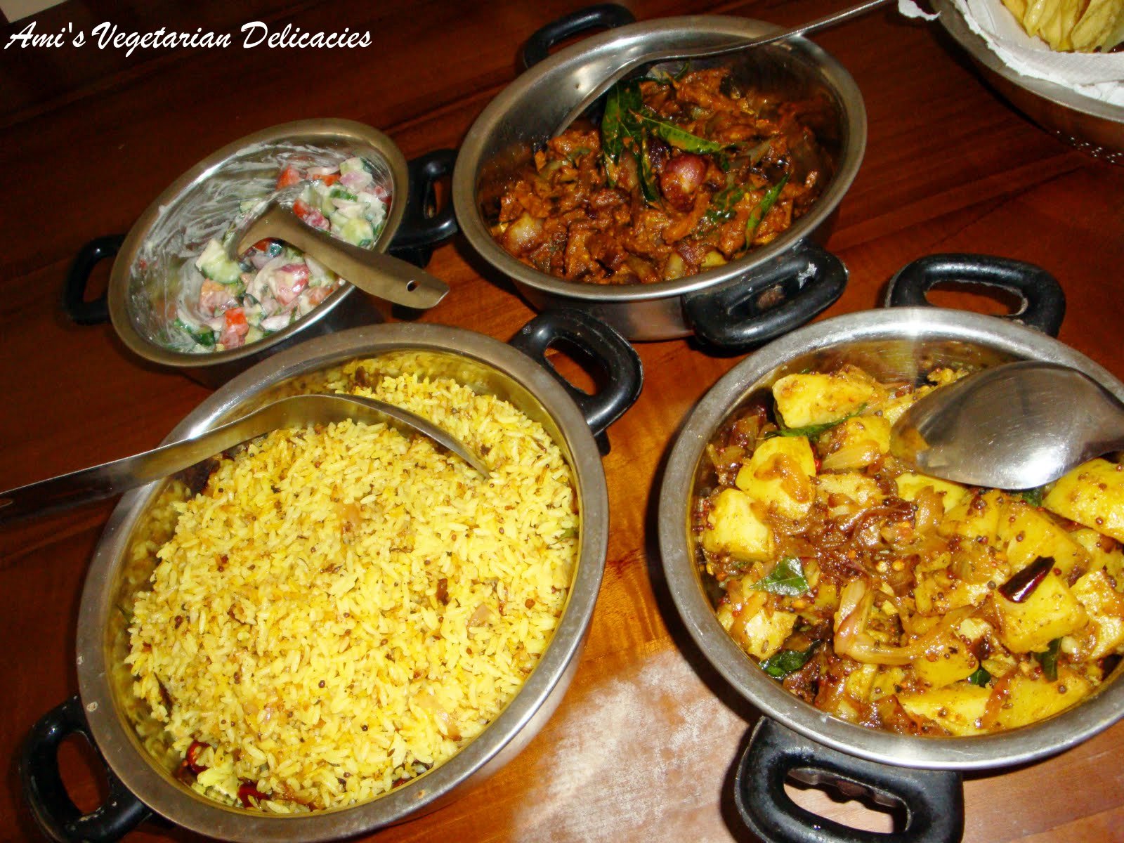 Ami's Vegetarian Delicacies Sri Lankan Lunch
