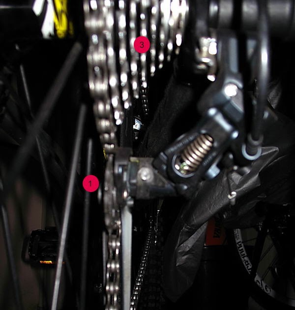 Gowes Ah Bengkel Sepeda Setting Rear Deraileiur Shimano