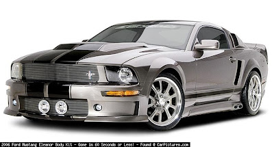 Ford Mustang Shelby with Eleanor body kit