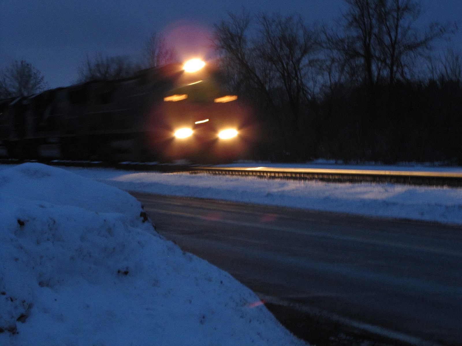 Papphausen Sitting in the Cold on Saintsville Rd in Kirkville