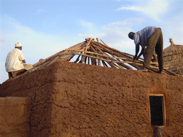 Roofing the house