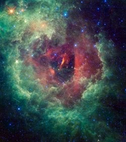 Picture Of Flower Shaped Nebula NGC 2237
