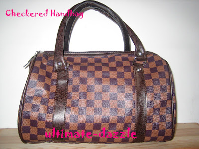 Checkered Handbags
