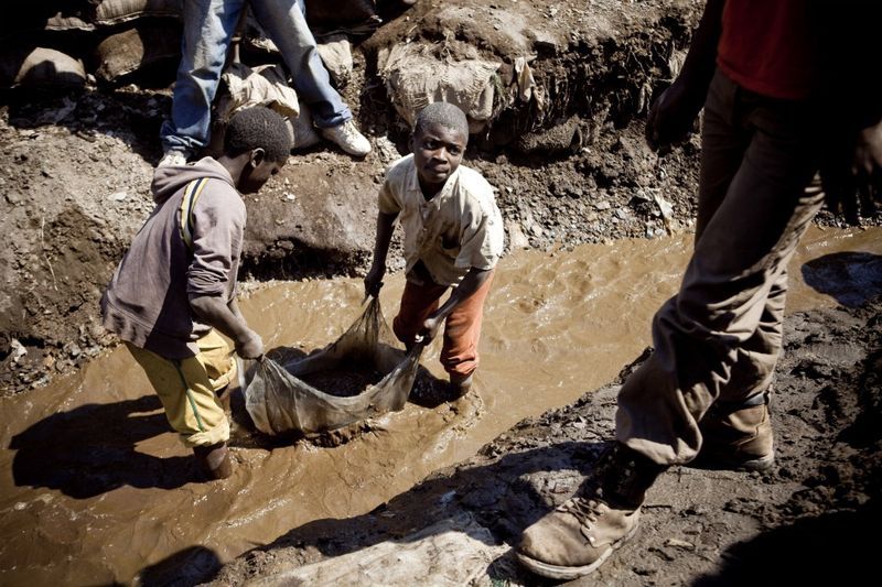 child labour mines