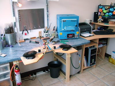 New Lampworking Set Up