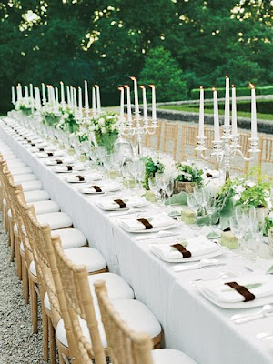 Long dining tables are really popular right now Just a few words of advice