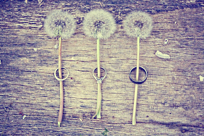 Dandelion Wedding Bouquet