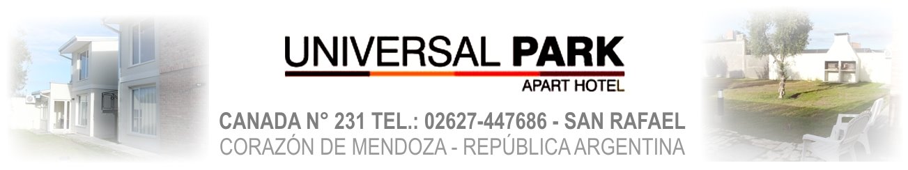 Apart Hotel Universal Park - San Rafael - Mendoza - Turismo