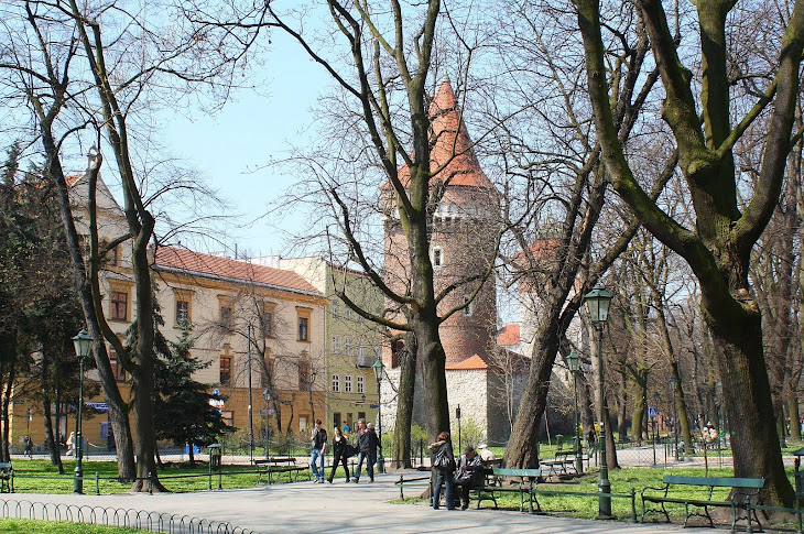 Stare mury w Krakowie