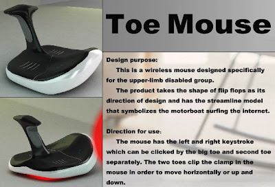 Toe Mouse - เมาส์เท้า