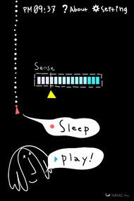 iPhone, บันทึกเสียงละเมอ [ Let It Sleep ] by kayac