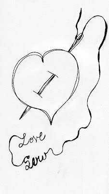 Valentine Heart Sketches
