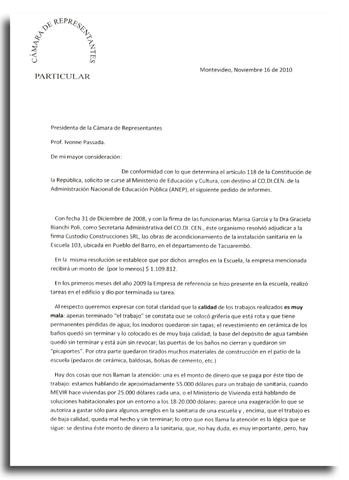 como se redacta un informe