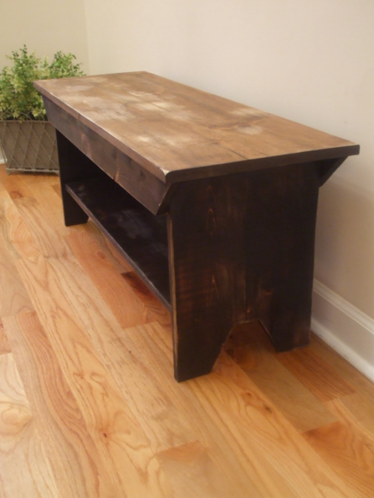 Tom S Wood Projects Cottage Bench