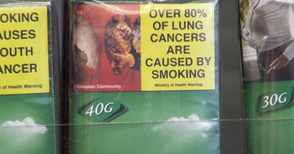 Stop Smoking, Stay Quit Required Warnings for Cigarettes in New Zealand