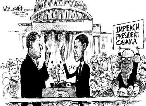 The impeachment is much like