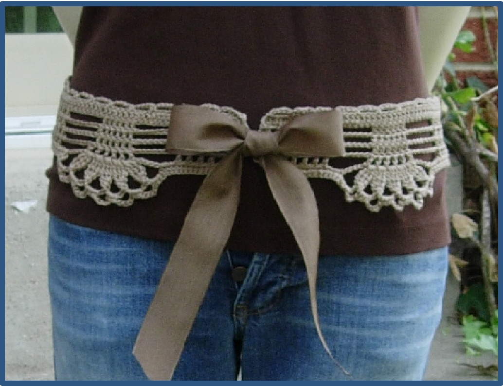 Crochet Belt Pattern