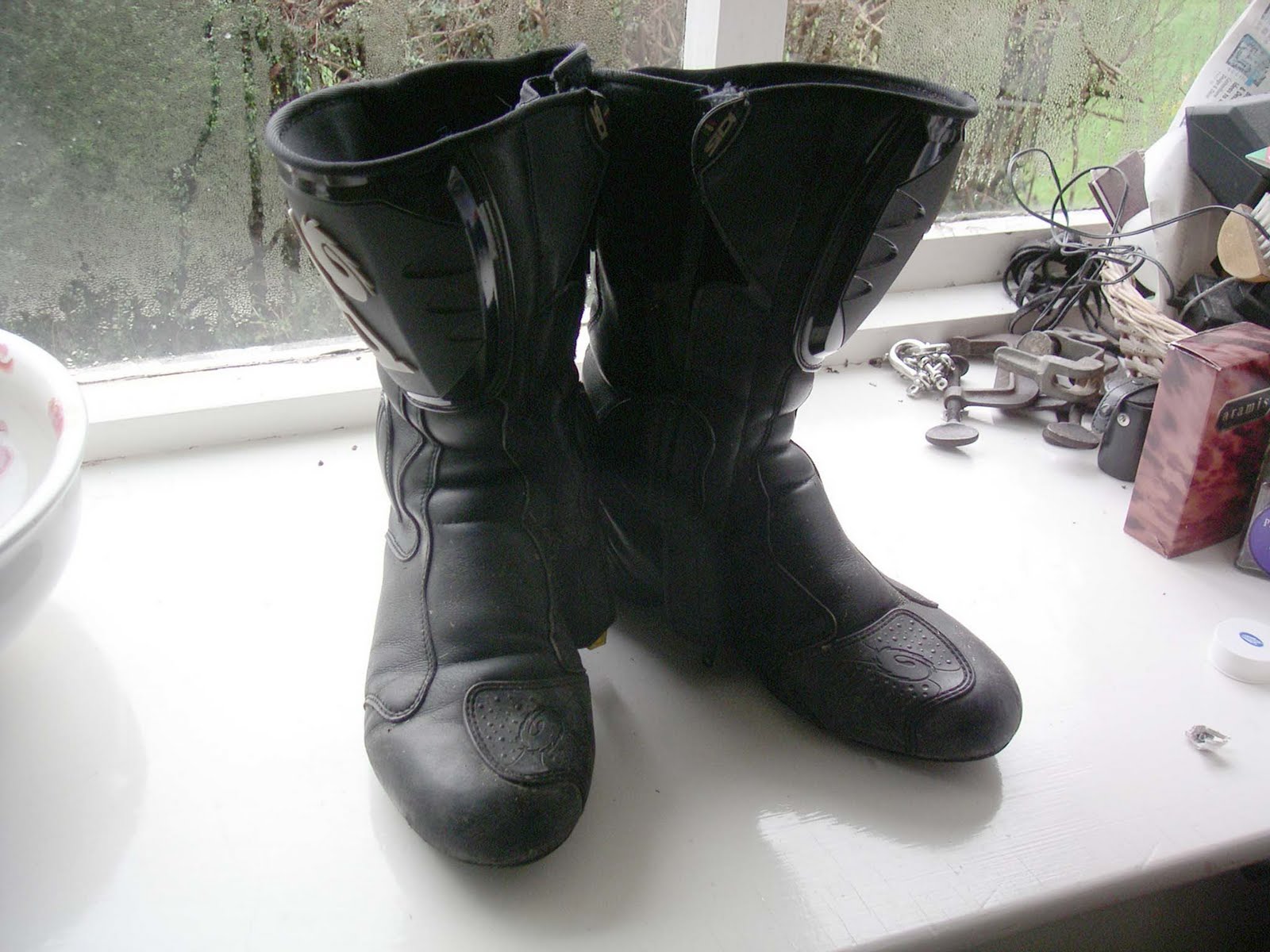 sidi black rain evo boots