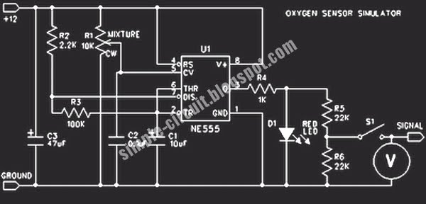 Simple Circuit Design: Simple Oxygen Sensor Simulator