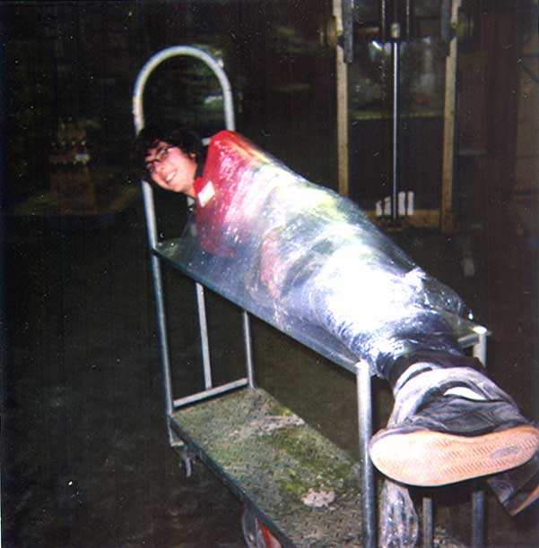 and shrink wrapping.