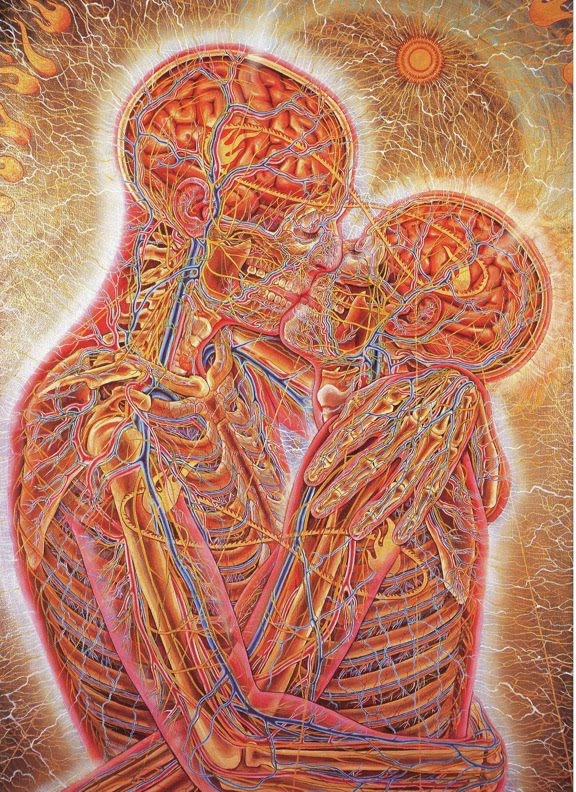 AlexGrey-Kissing-19831