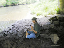 Joey fishing at Kinzua Creek June 2008