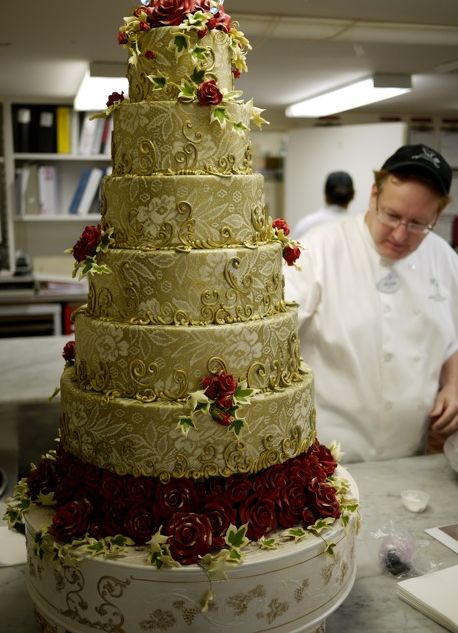 This amazing kitchen turns out about 2000 wedding cakes per year of every 