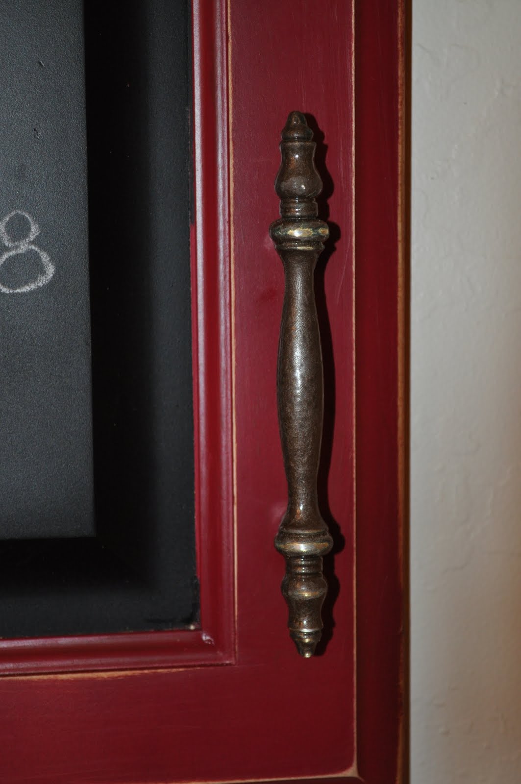 Wranglers and Ribbons Door Chalkboard